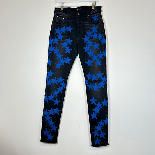 Amiri Chemist Blue Star Jeans Size 32