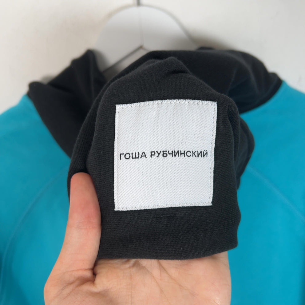 Gosha Rubchinskiy Graphic Logo Quarter Zip Hoodie