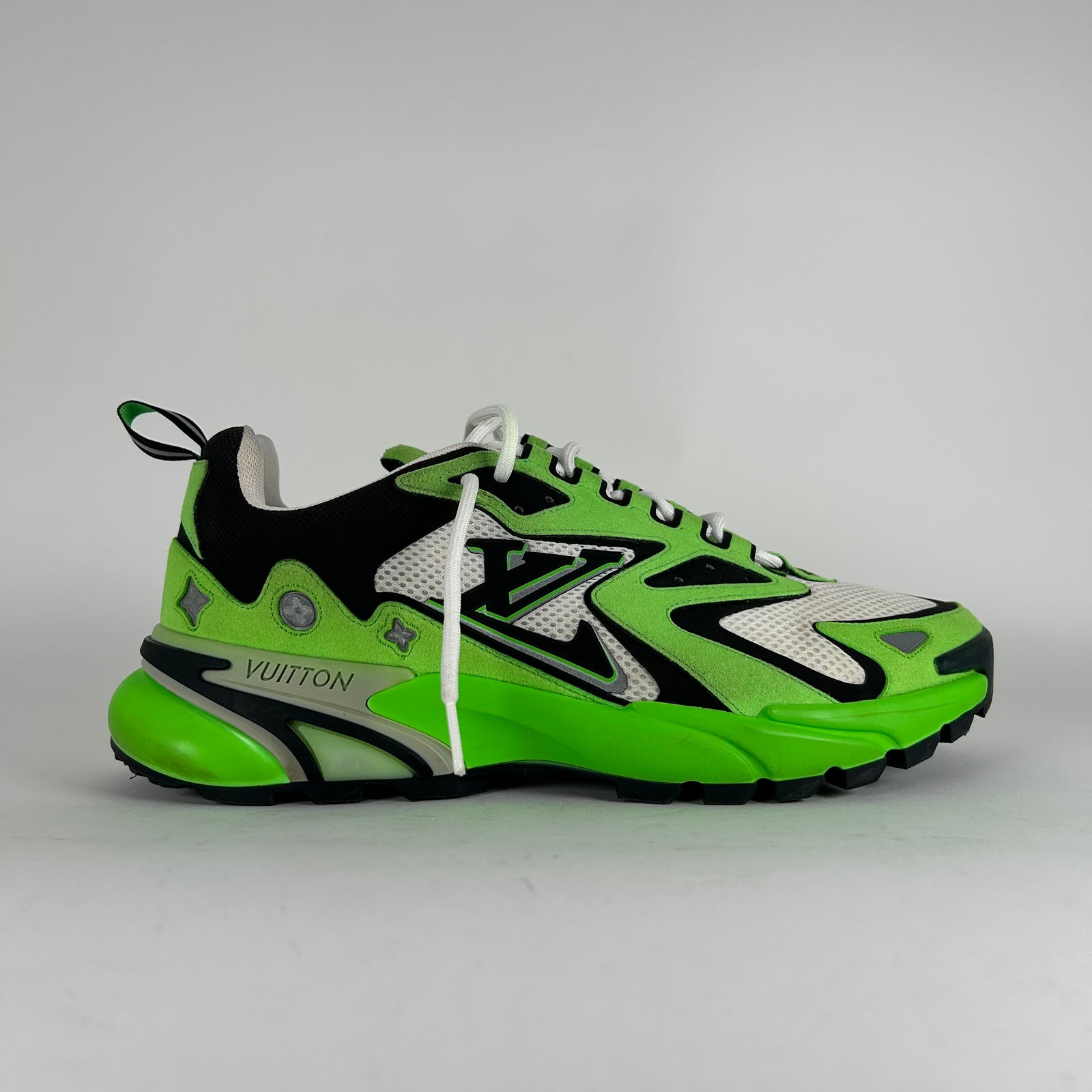 Louis Vuitton Green Tactic Sneakers Size LV 7.5