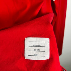 Thom Browne Red 2003 4 Bar Striped Long-Sleeve T-Shirt Size 5