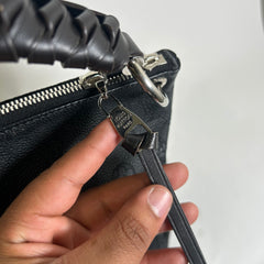 Louis Vuitton Black Beaubourg Mahina Hobo MM Bag