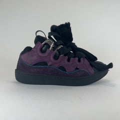 Lanvin 'Curb' Suede Low-Top Sneakers
