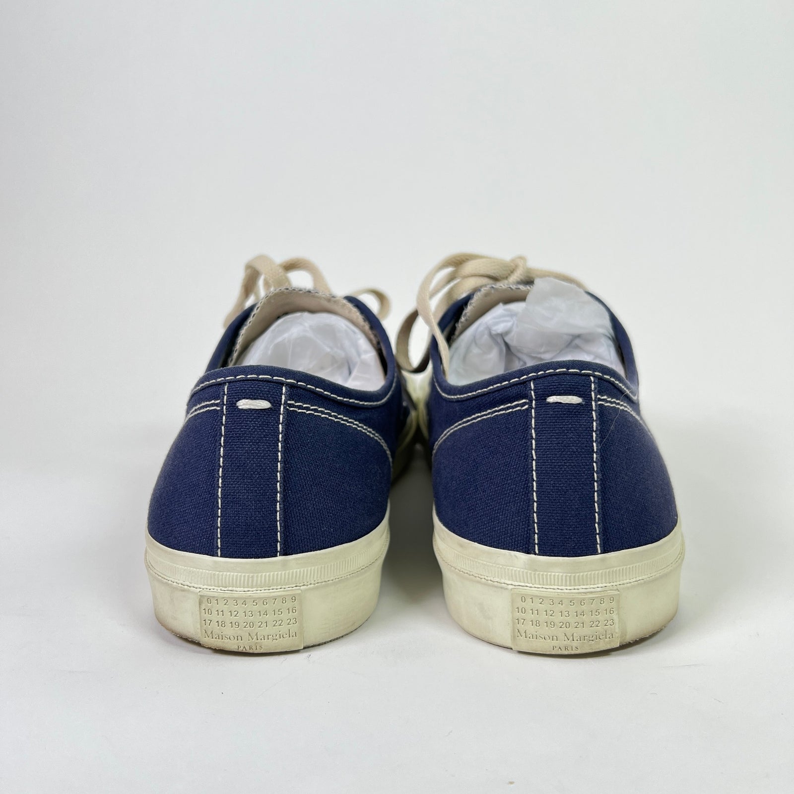 Maison Margiela Canvas Tabi Lowtop Sneakers