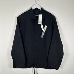 Y-3 Black 'Y' Windbreaker Jacket Size M
