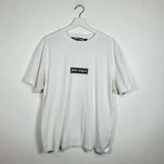 Palm Angels White Box Logo Tee Size XL