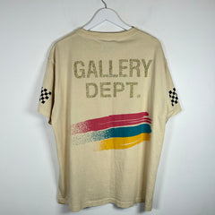 Gallery Dept Beige F1 Miami T-Shirt Size M