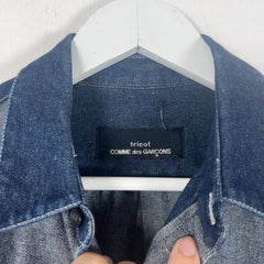Comme Des Garcons Tricot Denim Over Shirt