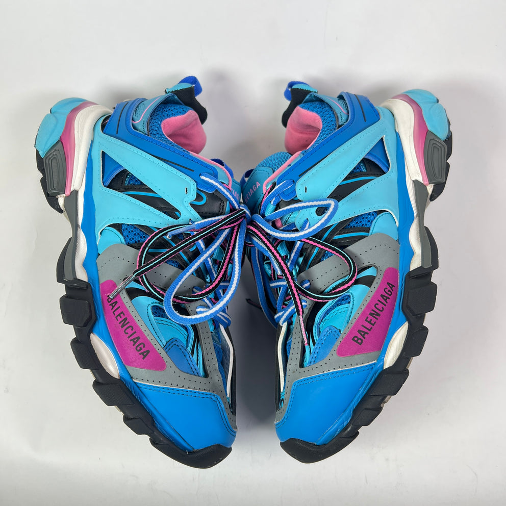 Balenciaga Blue/Pink Track Sneaker