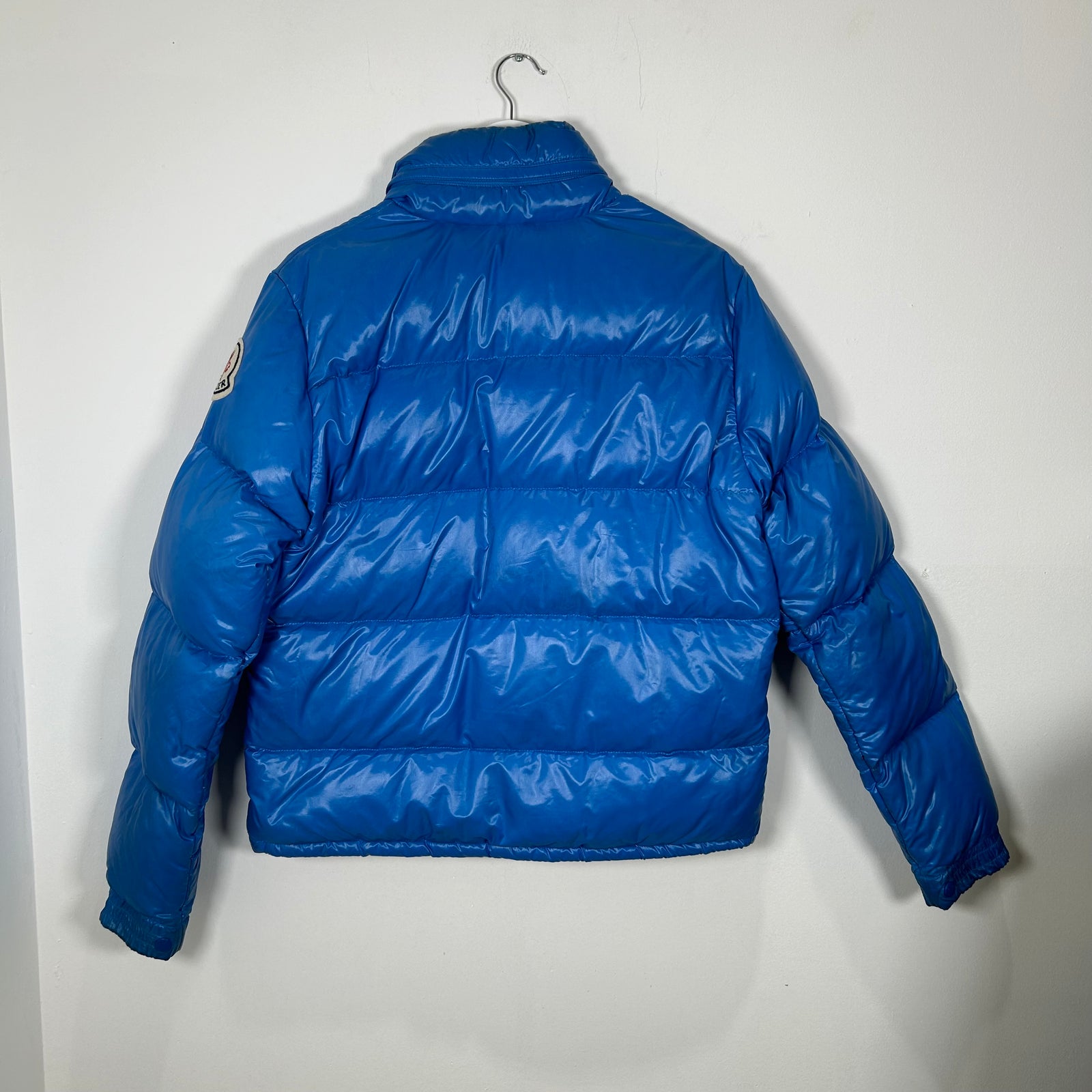 Moncler Light Blue Puffer Jacket Size 2