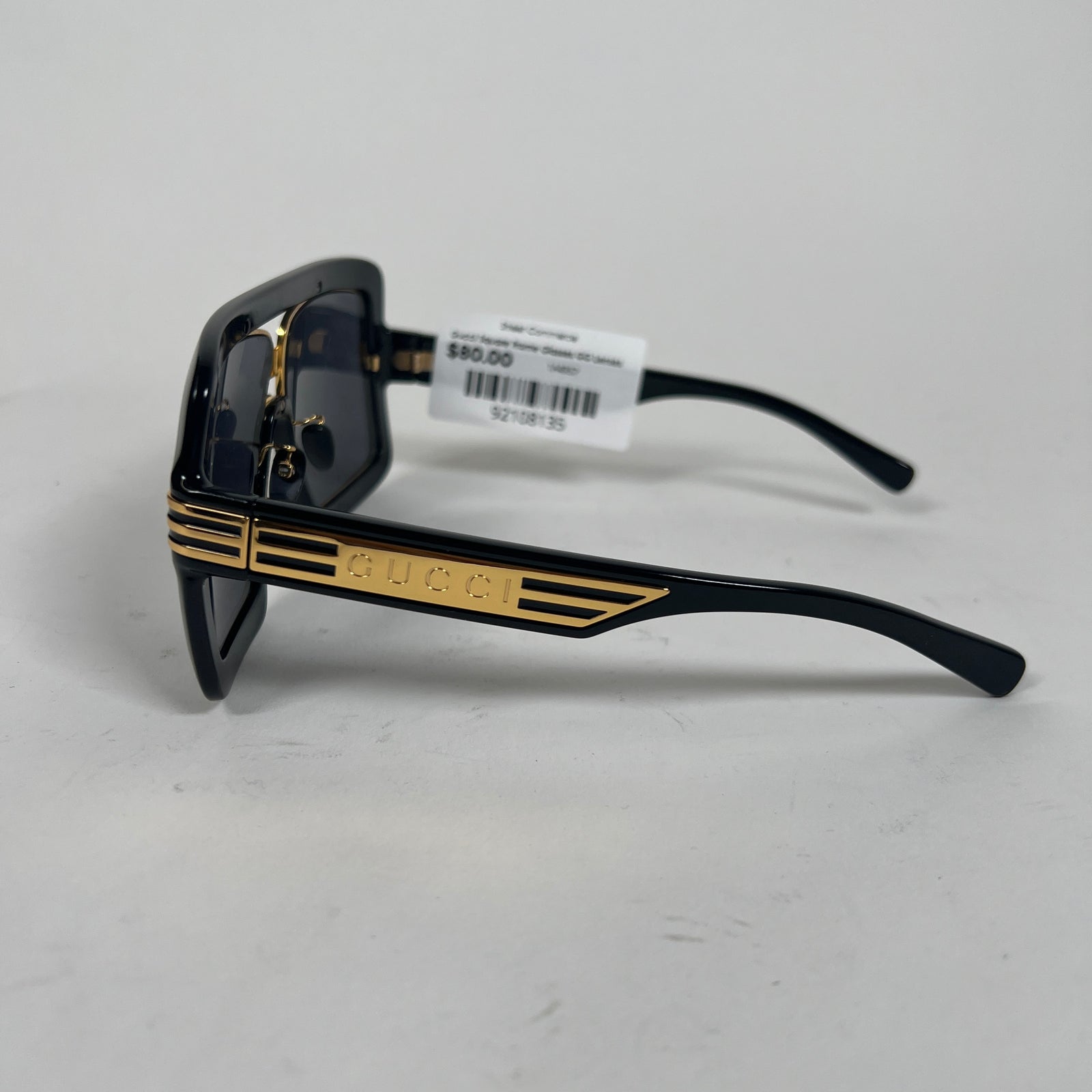 Gucci Square Frame Glasses GG Lenses
