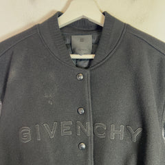 Givenchy Cropped 4G Sleeve Varsity Jacket