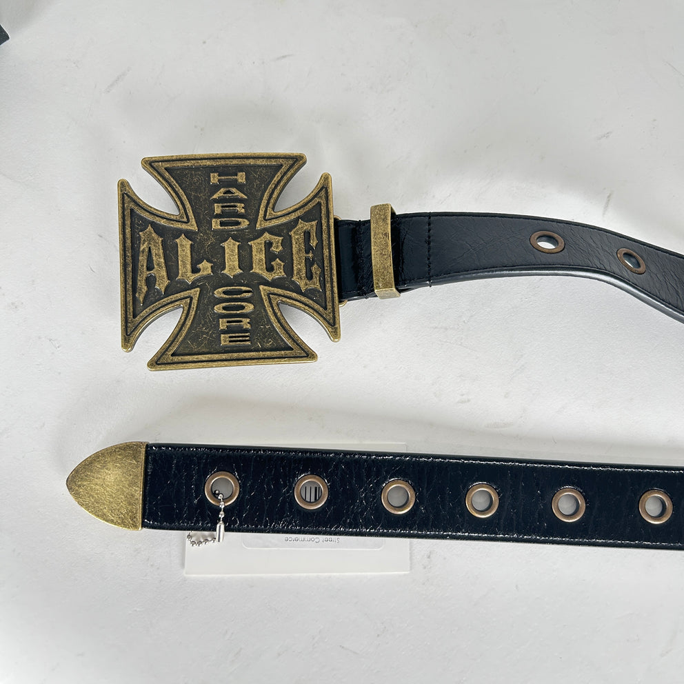 Alice Hardcore Iron Cross Belt Size OS