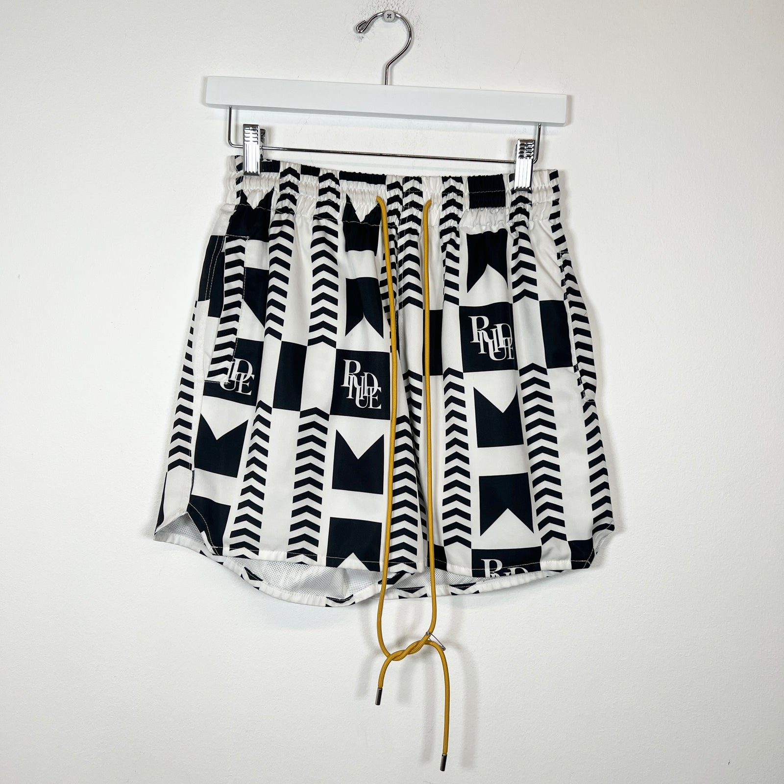 Rhude Black Grasse Swim Shorts Size S