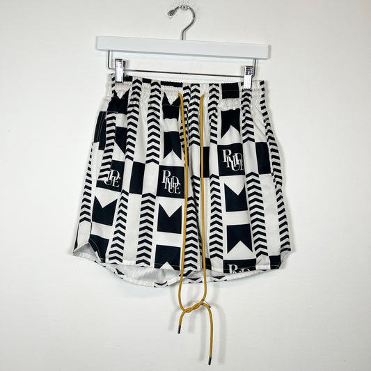 Rhude Black Grasse Swim Shorts Size S