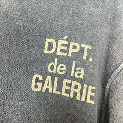 Gallery Dept Navy Reversible French Logo Hoodie Size M