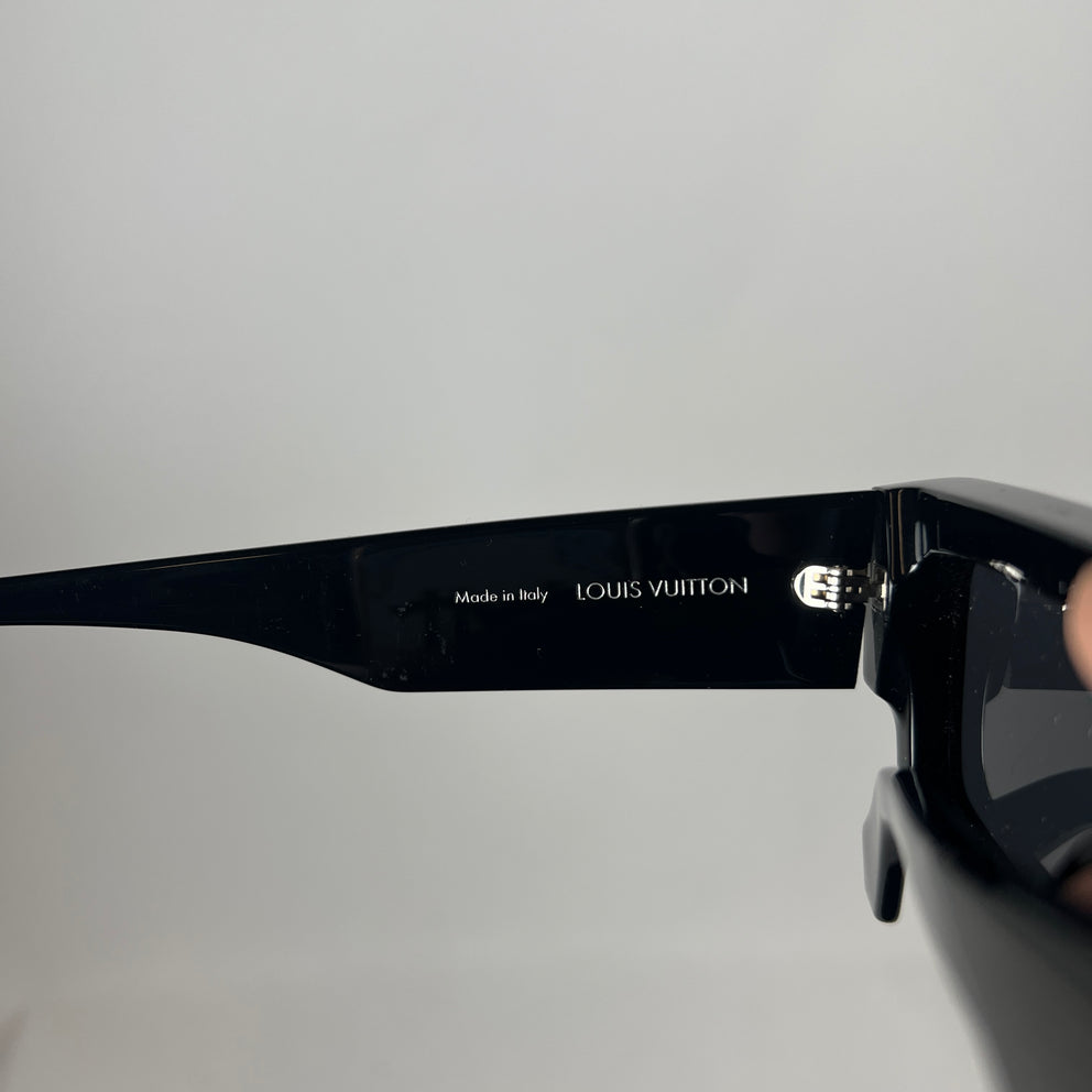Louis Vuitton Black Clash Square Sunglasses