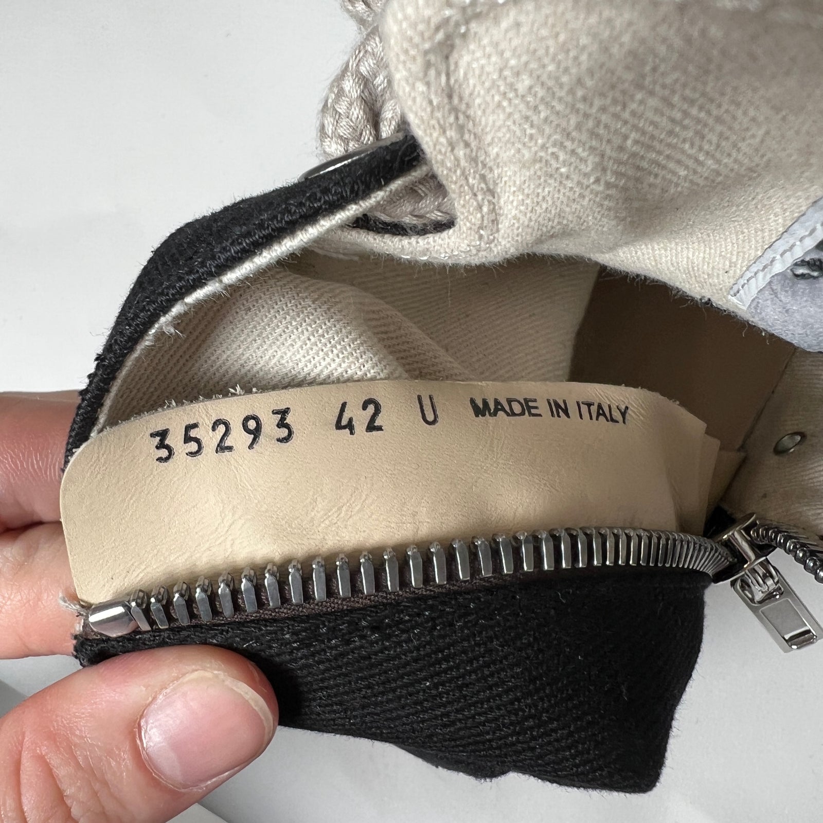 Rick Owens Drkshdw Ramones Jumbo Size 42