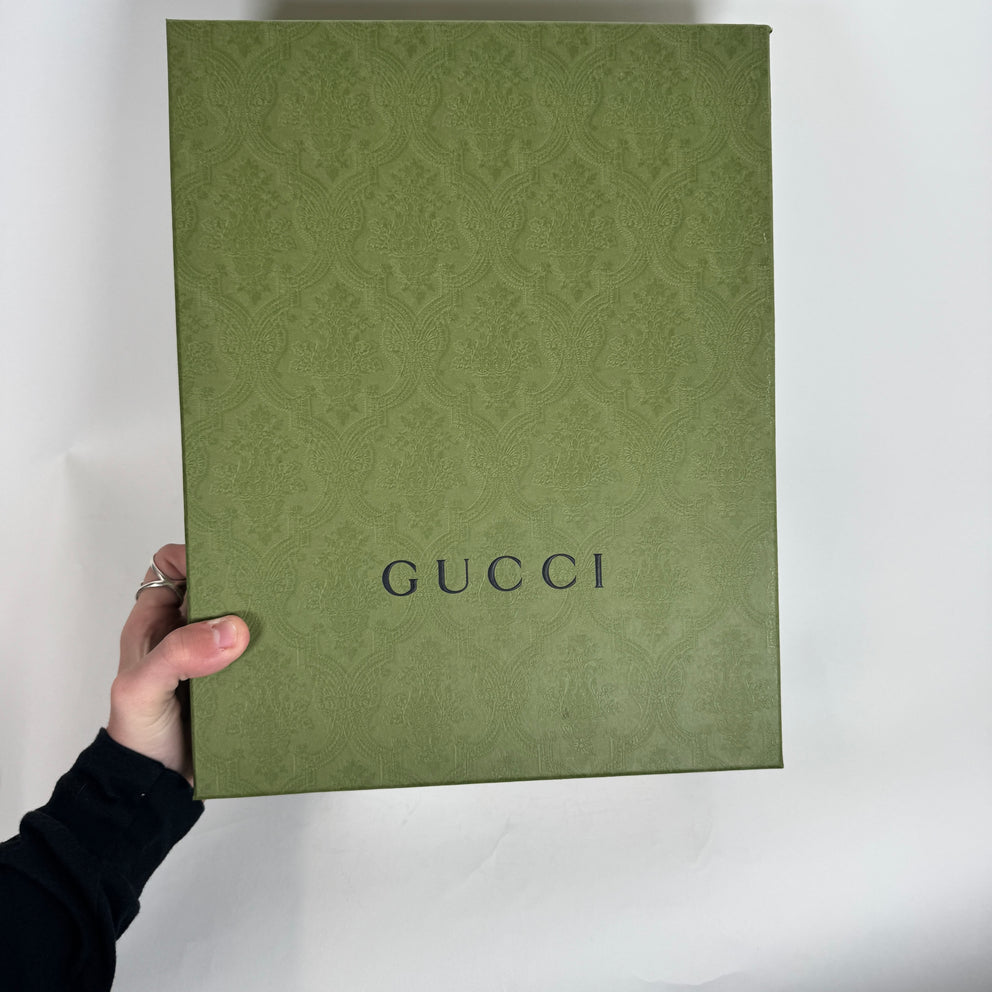 Gucci Navy GG Rhyton Sneaker Size GG 7.5