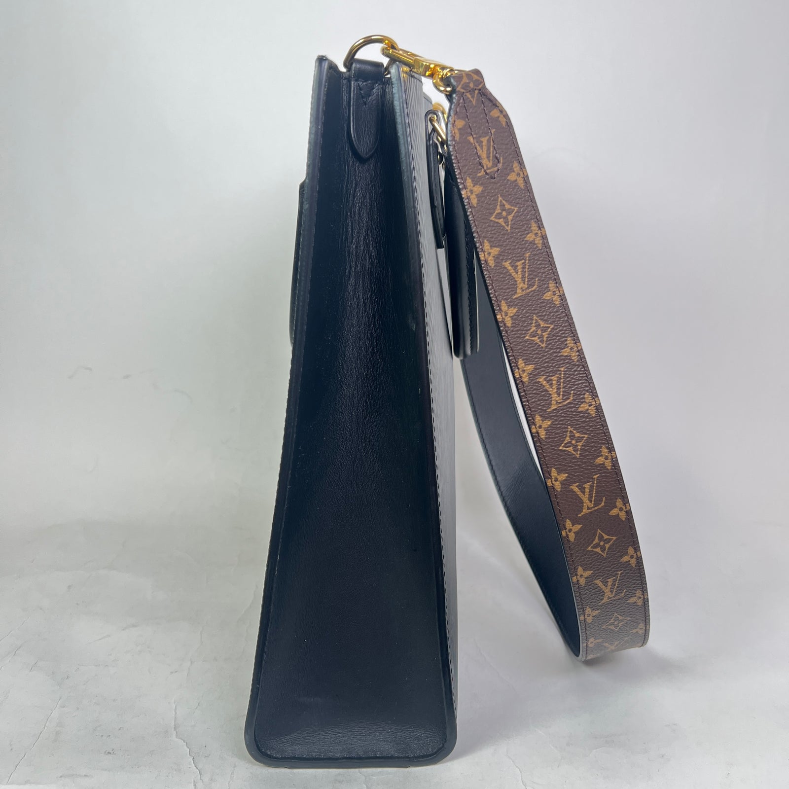 Louis Vuitton Epi Leather Sac Plat GM Tote Bag