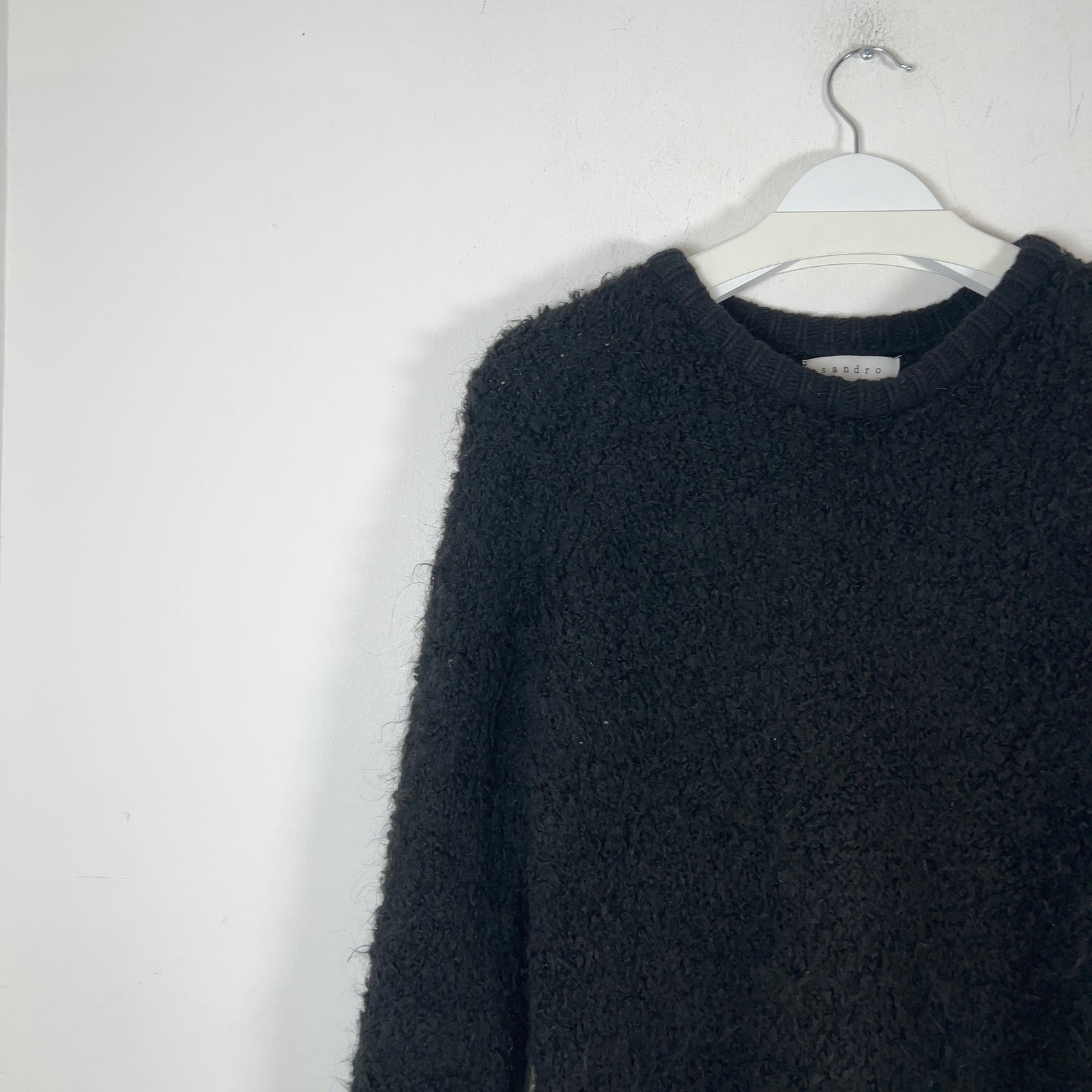 Sandro Boucle Wool Sweater