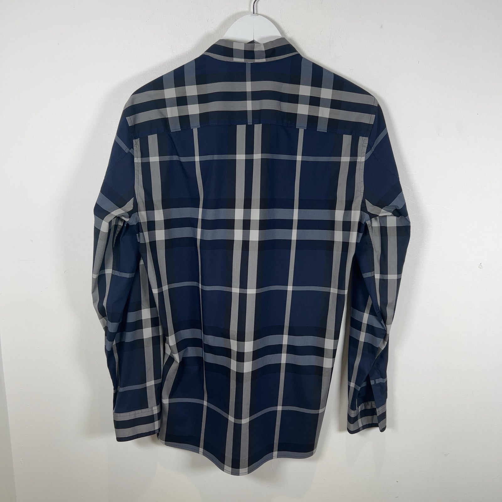 Burberry Blue Check Shirt