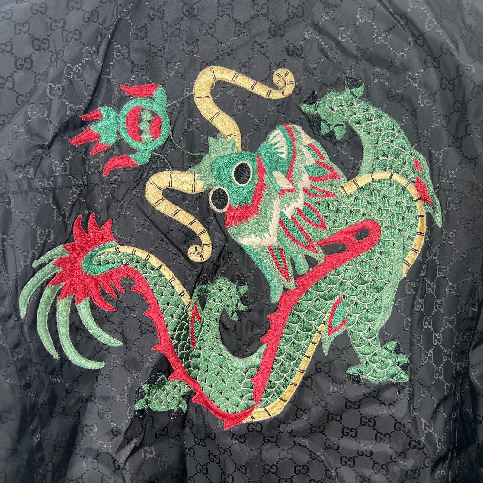 Gucci x Dapper Dan Monogram GG Souvenir Jacket