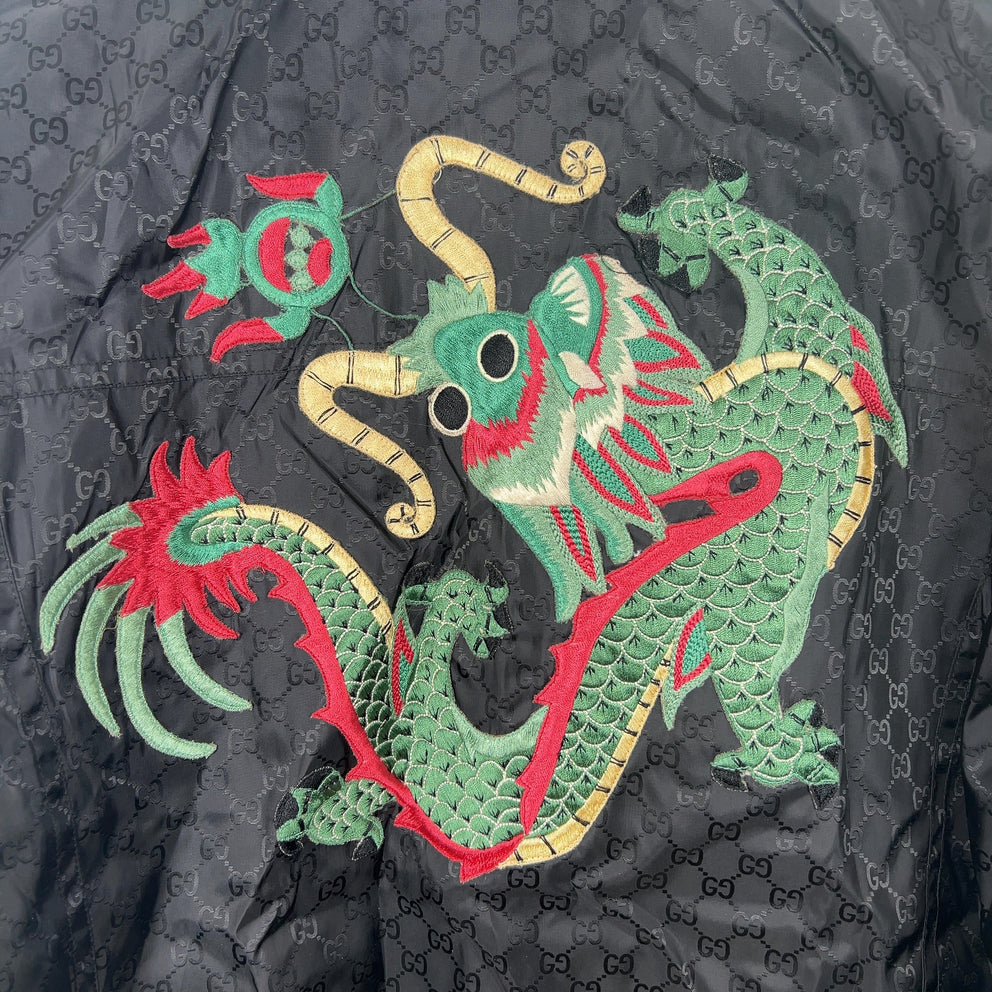 Gucci x Dapper Dan Monogram GG Souvenir Jacket