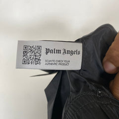 Palm Angels Black Nylon Cargo Track Pants Size S