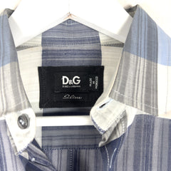 Dolce & Gabbana Big Striped D&G Button-Up Shirt
