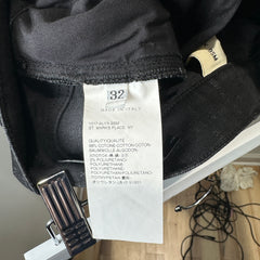 1017 Alyx 9sm Black Script Logo Jeans Size 32