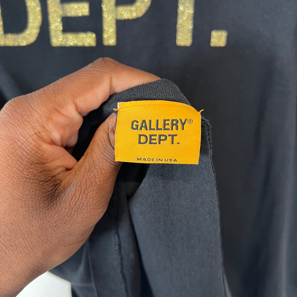 Gallery Dept x Doc Johnson Black Body Cocktails T-Shirt Size L