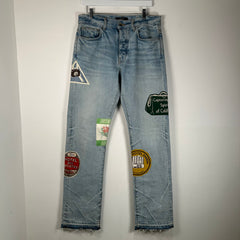 Amiri Travel Patch Jeans Size 30