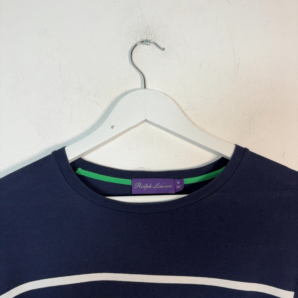 Ralph Lauren Purple Label Striped Long-Sleeve T-Shirt