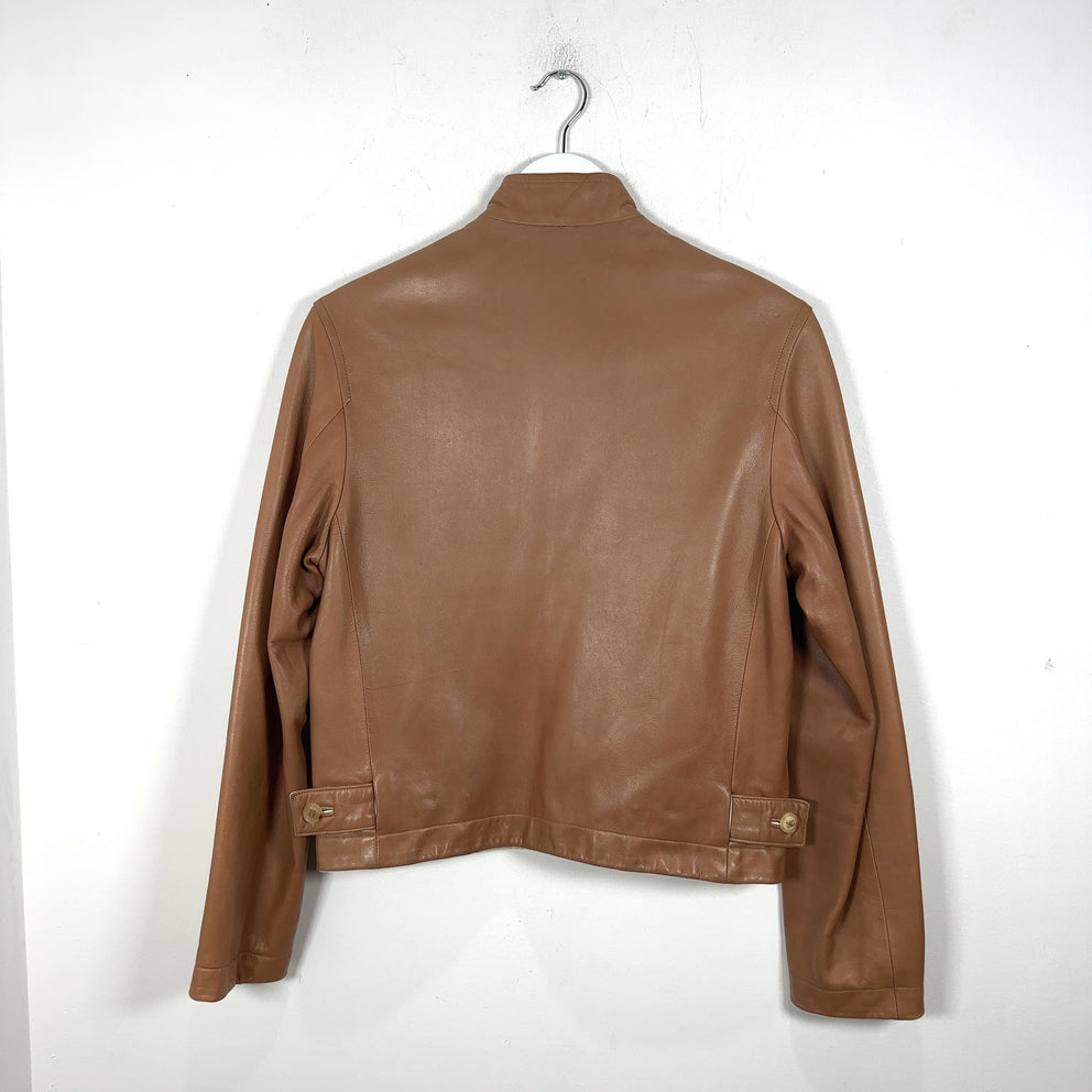 Hermes Reversible Lambskin Leather Jacket