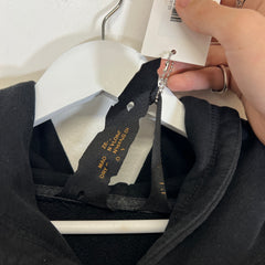 Vlone Orange/Black Hoodie Size L