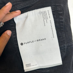 Purple Brand Black Denim Jeans Size 36