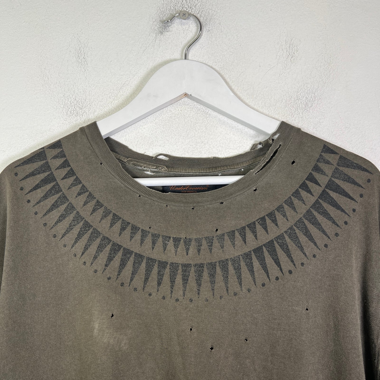 Undercover SS03 Scab Giz Distressed T-Shirt Size L