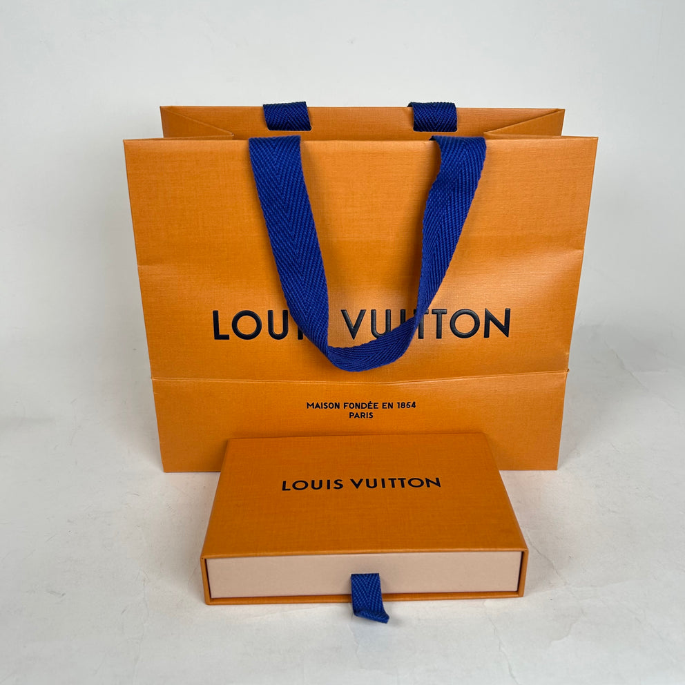Louis Vuitton Black Monogram Slim Bracelet
