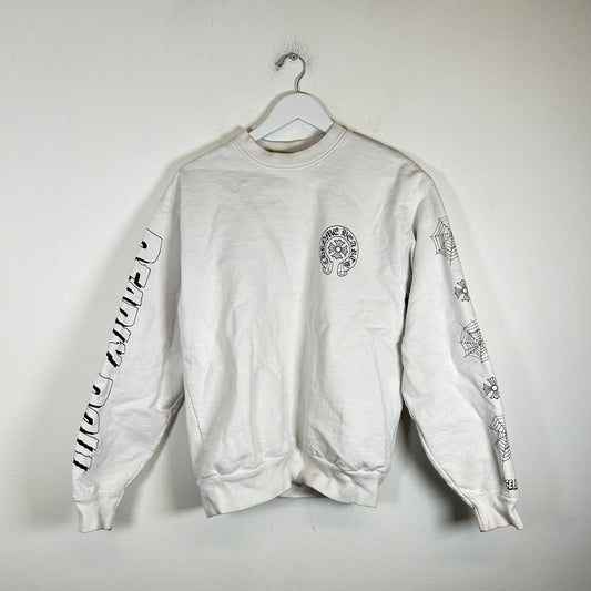 Chrome Hearts White Deadly Doll Crewneck Size S