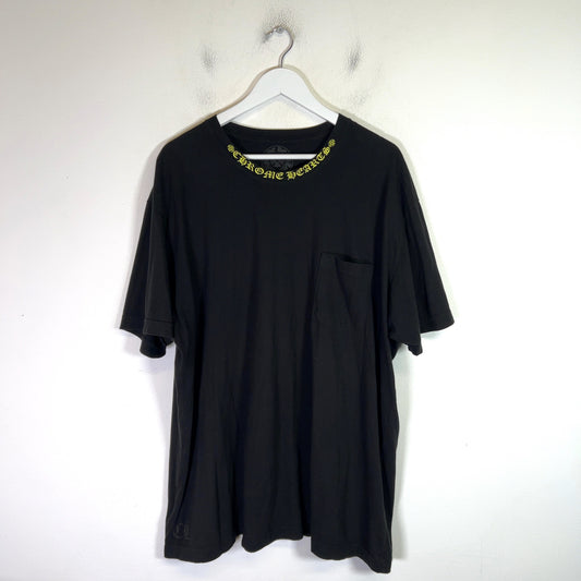 Chrome Hearts Neon Neck Logo T-Shirt