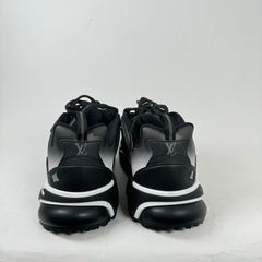 Louis Vuitton Black/Grey Tactic Runners Size LV 8