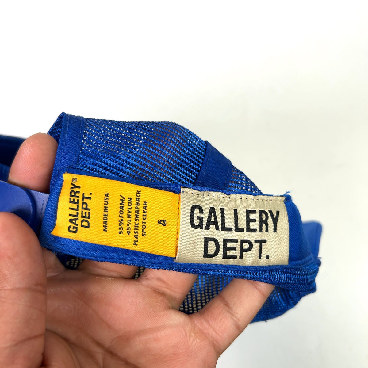 Gallery Dept Blue Logo Trucker Hat