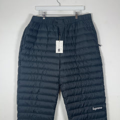 Supreme Black Micro Puffer Sweatpants
