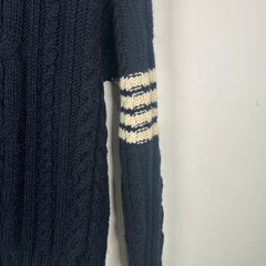 Thom Browne Cable Knit Sweater Size 4