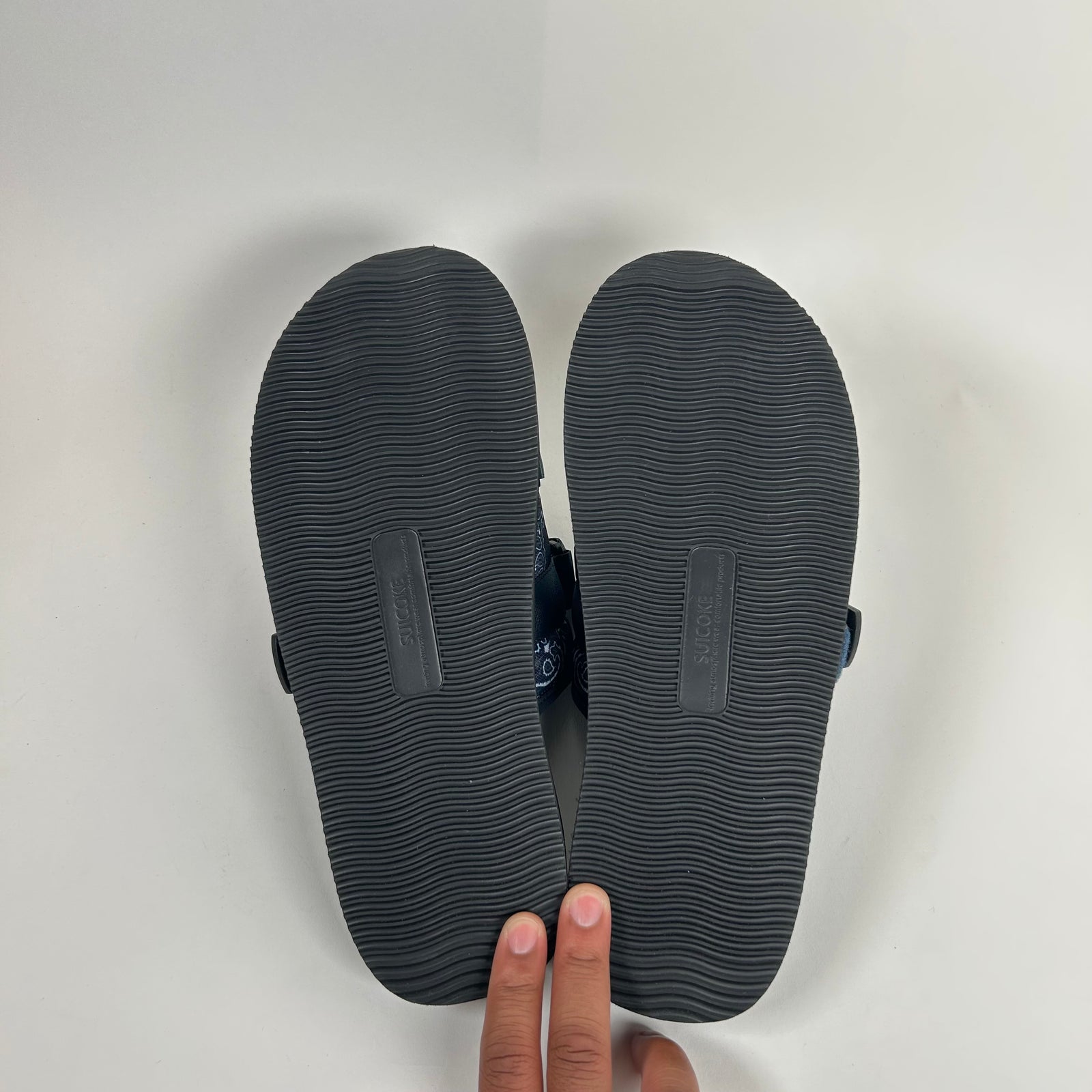 Suicoke Navy Paisley Moto-Cab Sandals Size 11