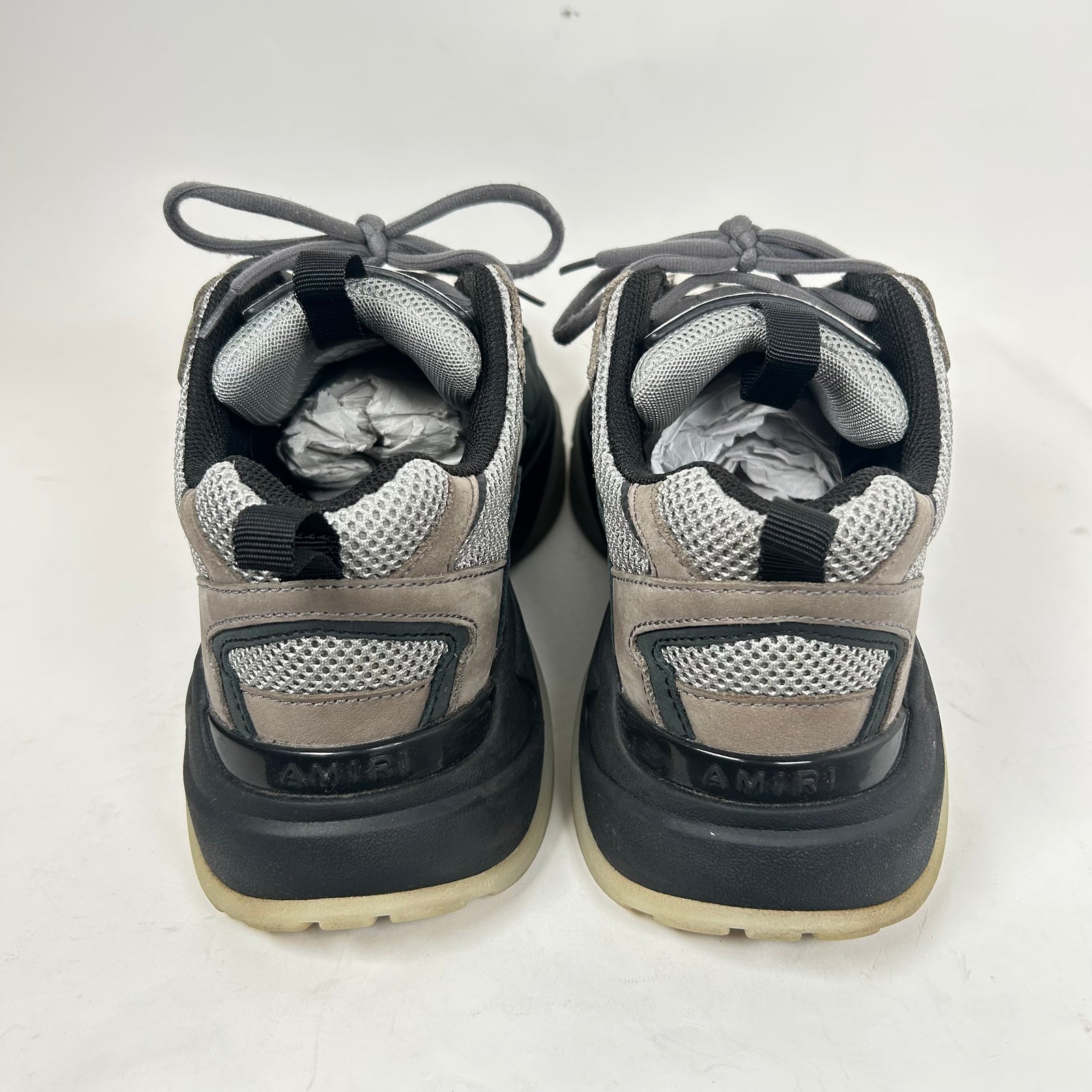 Amiri Black/Grey Bone Runner Size 43