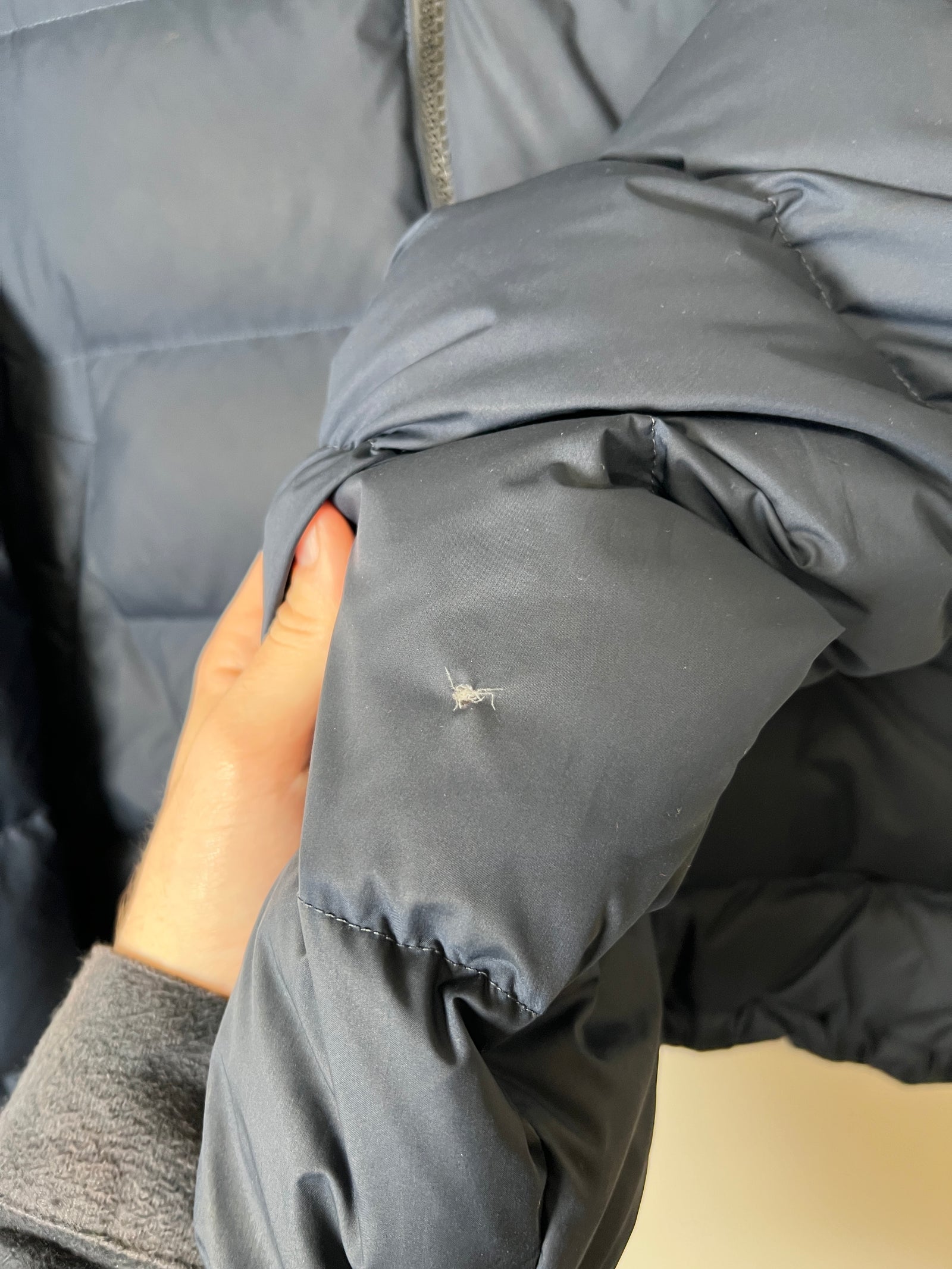 Dior Woven Down Jacket Navy Size 50it