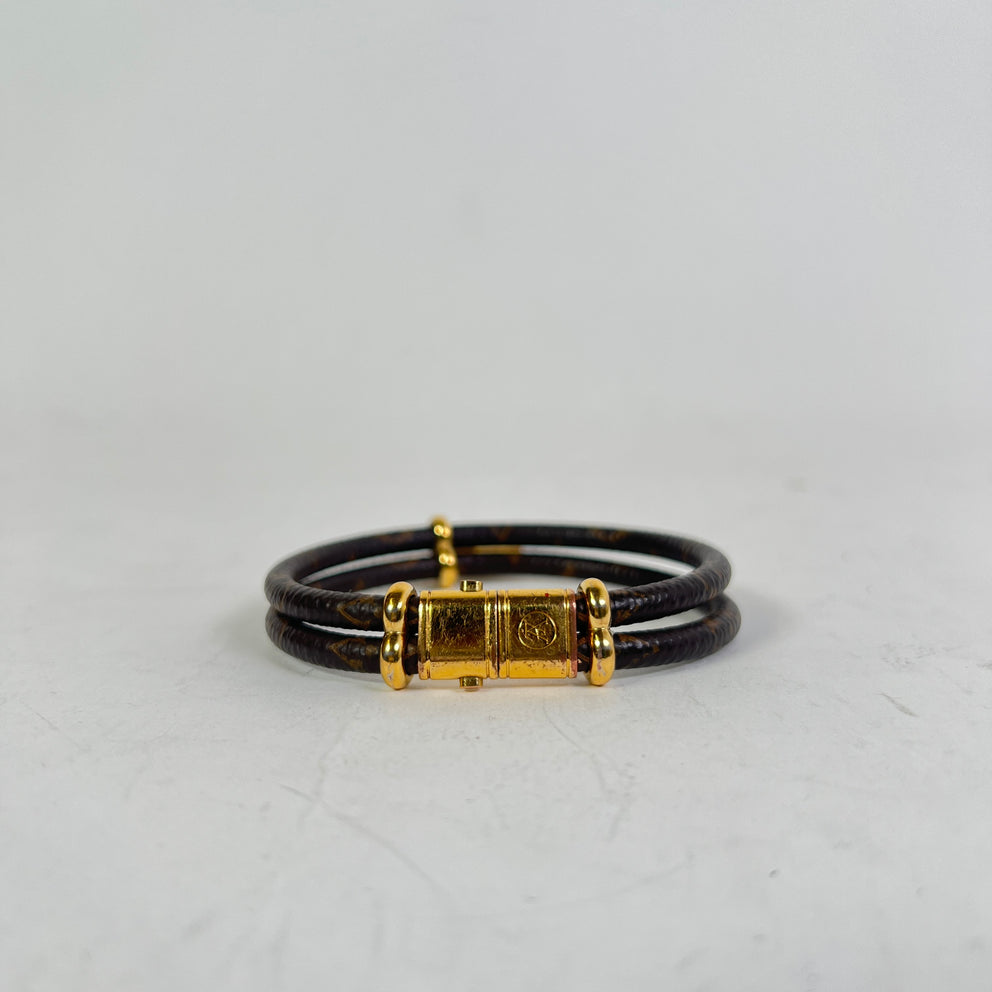 Louis Vuitton 'Keep It Twice' Monogram Bracelet