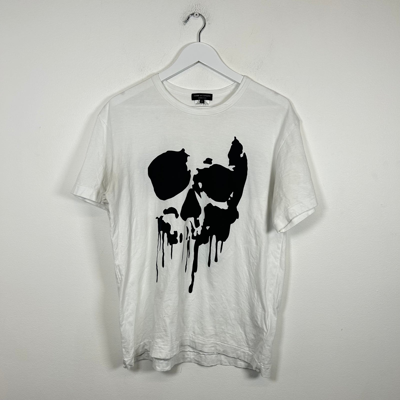 Comme Des Garcons Homme Plus Skull Negative Print Tee Size M
