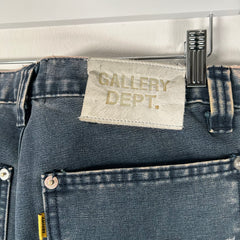 Gallery Dept Navy Double Knee Flare Pants Size 29